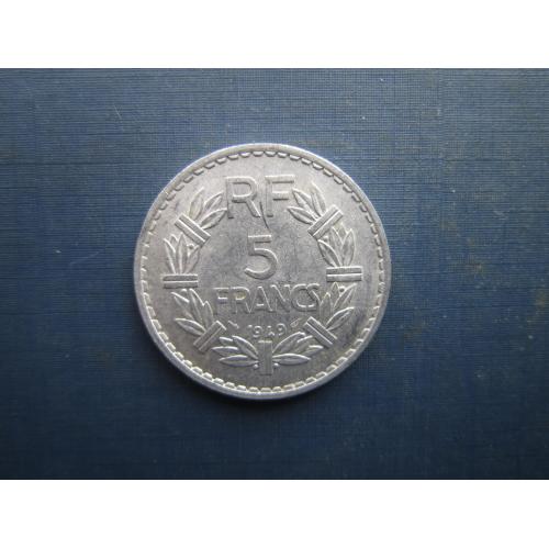 Монета 5 франків Франція 1949