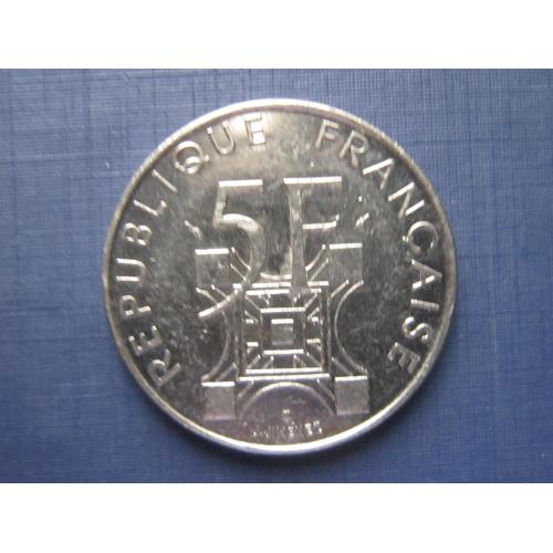 Монета 5 франков Франция 1989 Эйфелева башня 100 лет