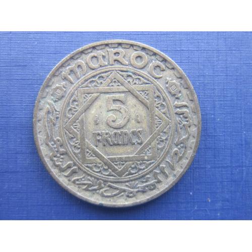 Монета 5 франков Марокко 1946 (1365)