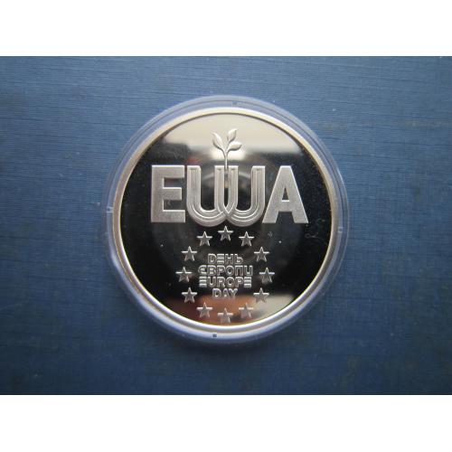 Монета 5 гривень Україна 2024 День Європи