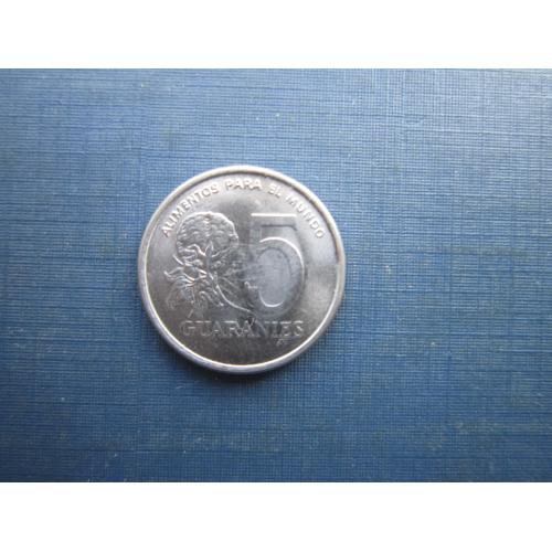 Монета 5 гуарані Парагвай 1980 ФАО