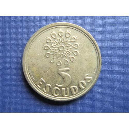 Монета 5 ишкуду Португалия 1992
