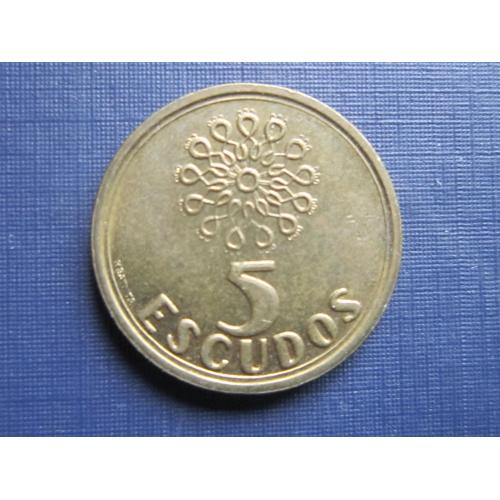 Монета 5 ишкуду Португалия 1997
