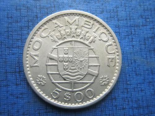 Монета 5 искудо Мозамбик Португальский 1973