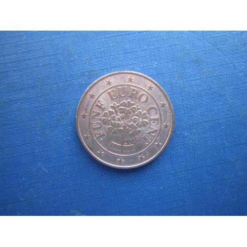 Монета 5 євроцентів Австрія 2019