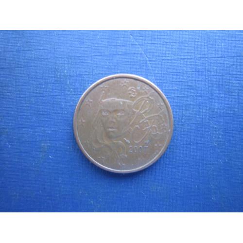 Монета 5 євроцентів Франція 2007