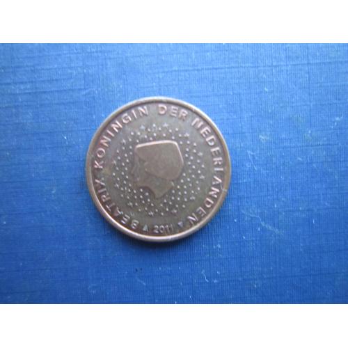 Монета 5 євроцентів Нідерланди 2011