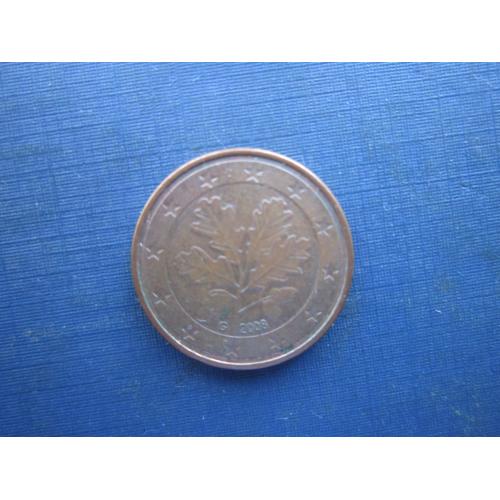 Монета 5 євроцентів Німеччина 2008 G