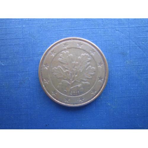 Монета 5 євроцентів Німеччина 2011 D