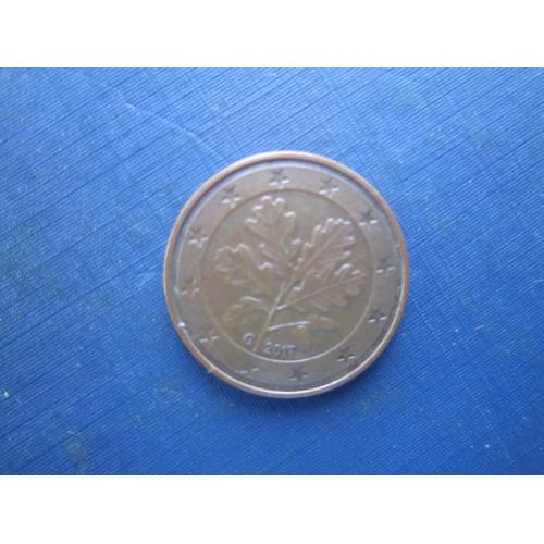 Монета 5 євроцентів Німеччина 2017 G