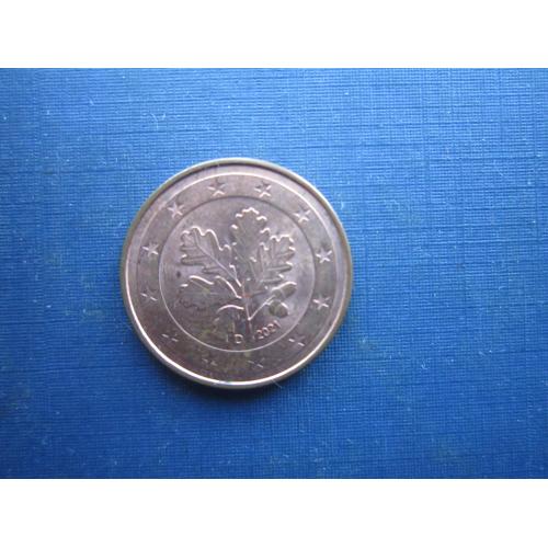 Монета 5 євроцентів Німеччина 2021 D