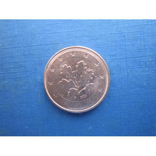 Монета 5 євроцентів Німеччина 2021 F