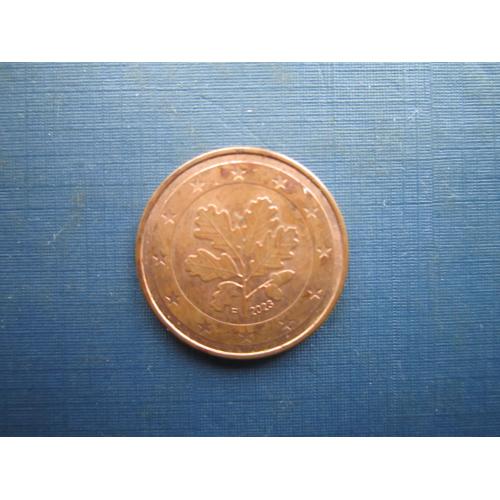 Монета 5 євроцентів Німеччина 2023 F