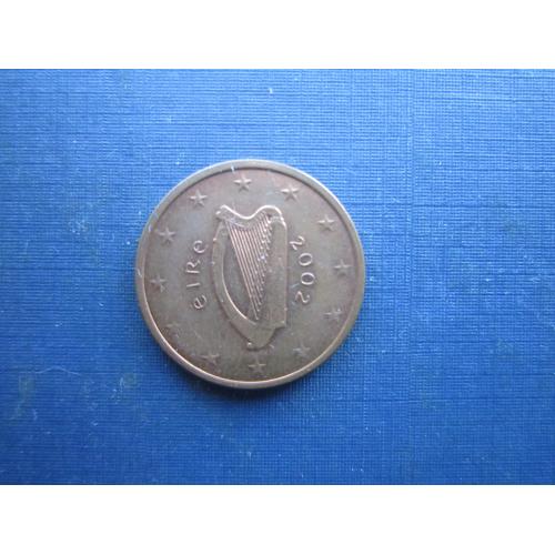 Монета 5 євроцентів Ірландія 2002