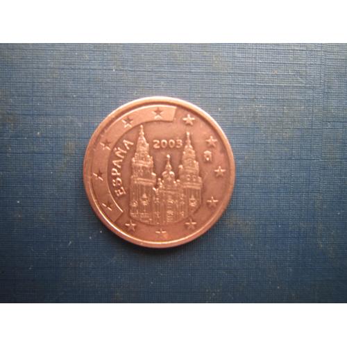 Монета 5 євроцентів Іспанія 2003