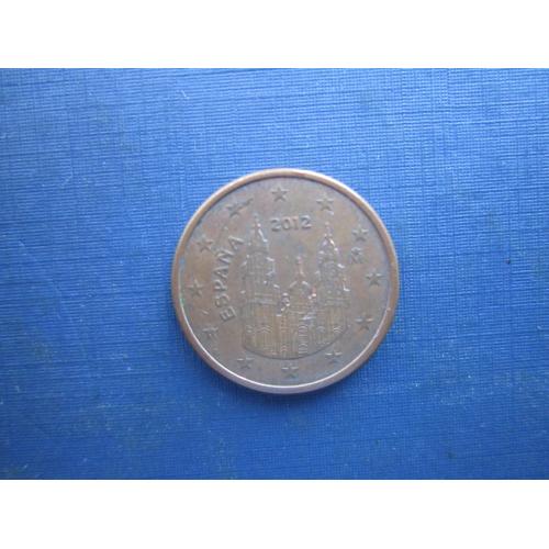 Монета 5 євроцентів Іспанія 2012