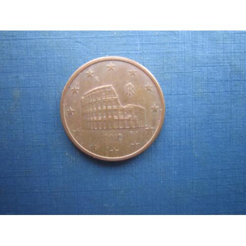 Монета 5 євроцентів Італія 2012