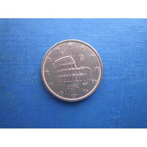 Монета 5 євроцентів Італія 2014