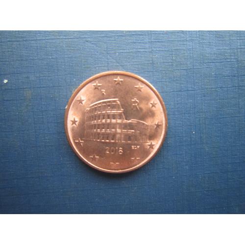Монета 5 євроцентів Італія 2018