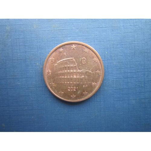 Монета 5 євроцентів Італія 2021