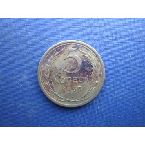 Монета 5 копійок СРСР 1955