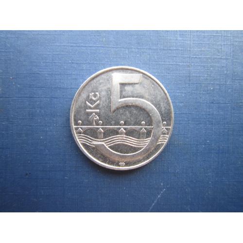 Монета 5 крон Чехия 2006