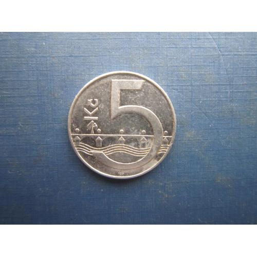 Монета 5 крон Чехія 2009