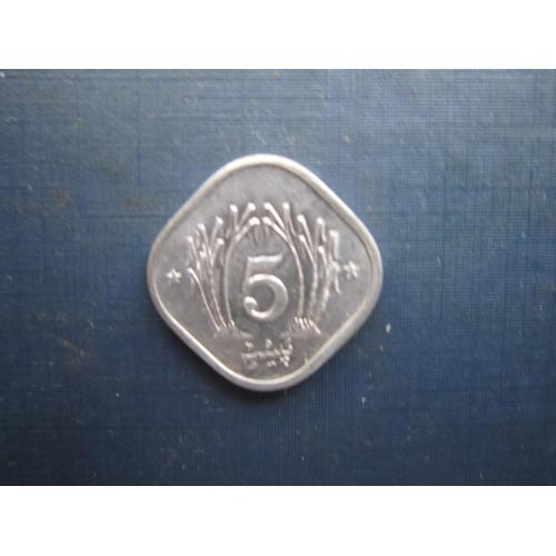 Монета 5 пайс Пакистан 1986