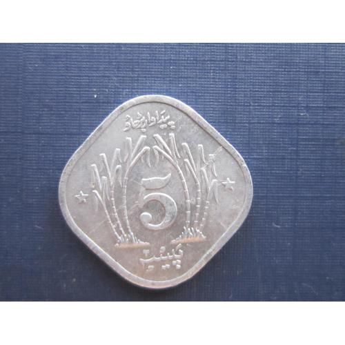 Монета 5 пайсов Пакистан 1974