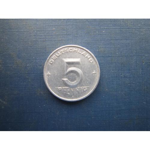 Монета 5 пфенігів Німеччина НДР 1950 А