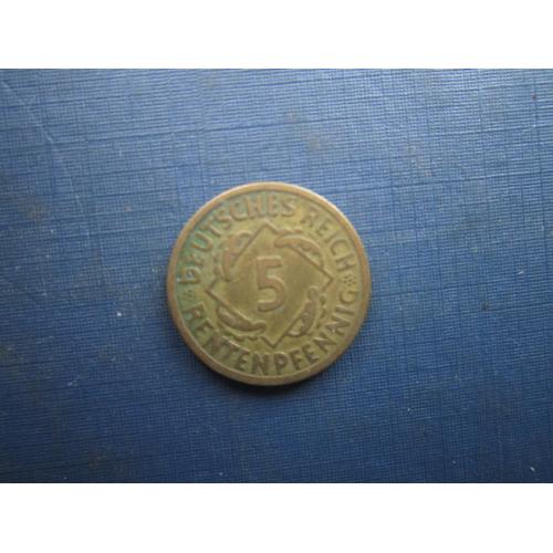 Монета 5 пфенігів Німеччина Веймарська республіка 1924 Е