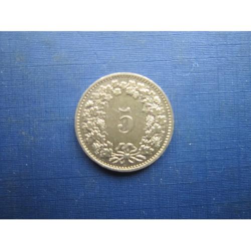 Монета 5 раппен Швейцарія 1982