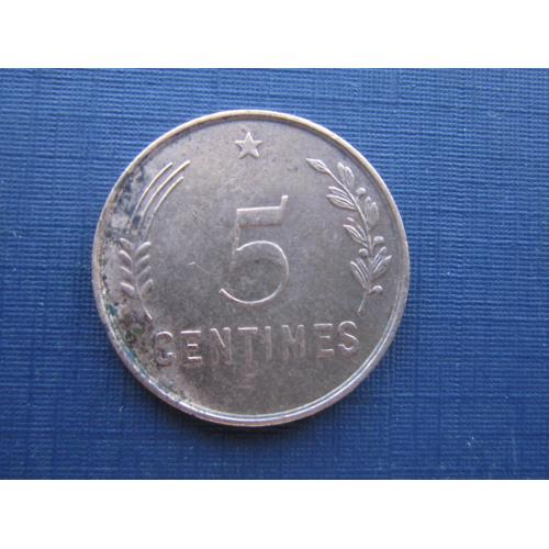 Монета 5 сантимов Люксембург 1930