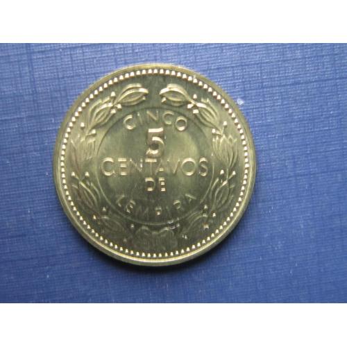 Монета 5 сентаво Гондурас 1999 состояние