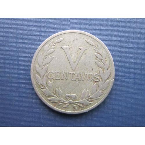 Монета 5 сентаво Колумбия 1946
