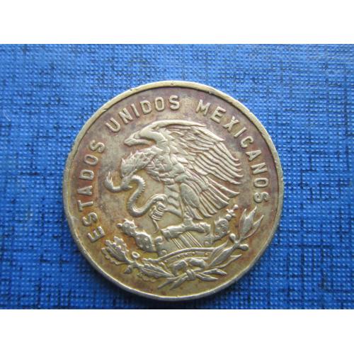 Монета 5 сентаво Мексика 1968 большая