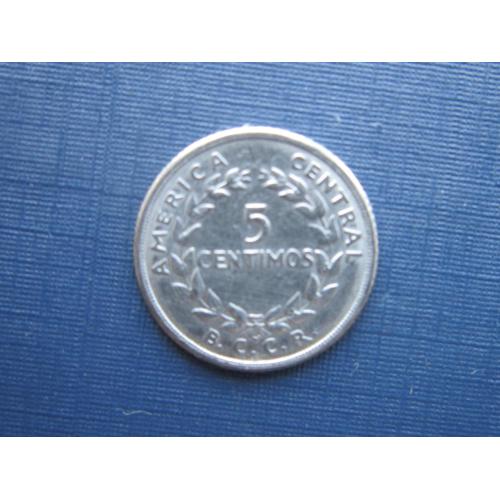 Монета 5 сентимо Коста-Рика 1958
