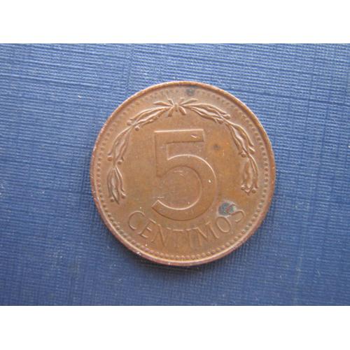 Монета 5 сентимо Венесуэла 1976