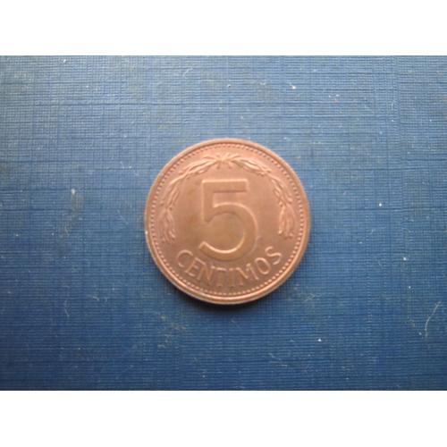 Монета 5 сентимо Венесуела 1977
