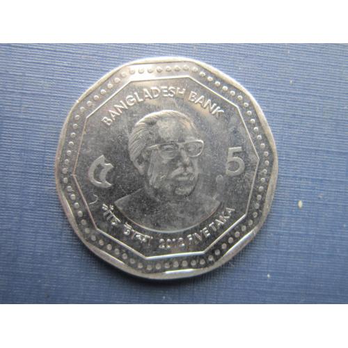 Монета 5 така Бангладеш 2012
