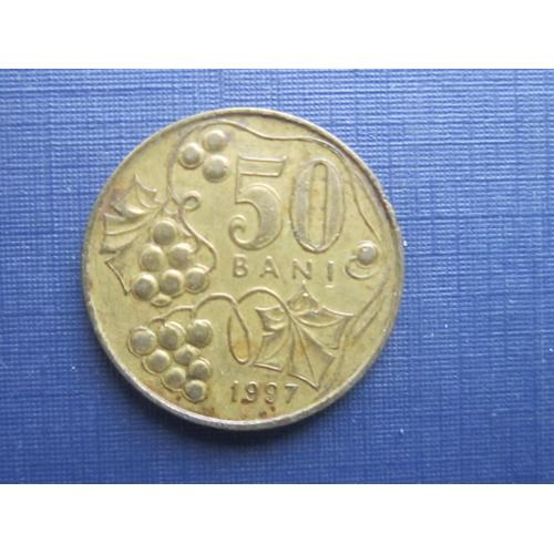 Монета 50 бани Молдова 1997