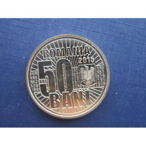 Монета 50 бани Румыния 2015 10 лет деноминации валюты