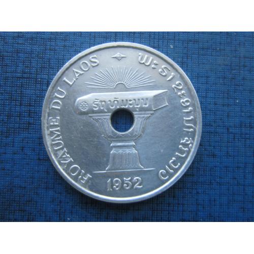 Монета 50 центов Лаос 1952