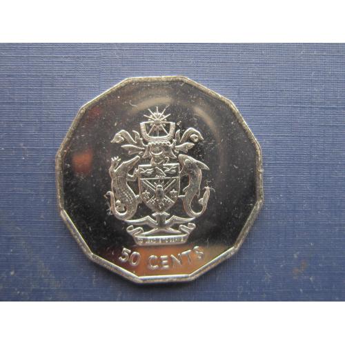 Монета 50 центов Соломоновы острова Британские 2008