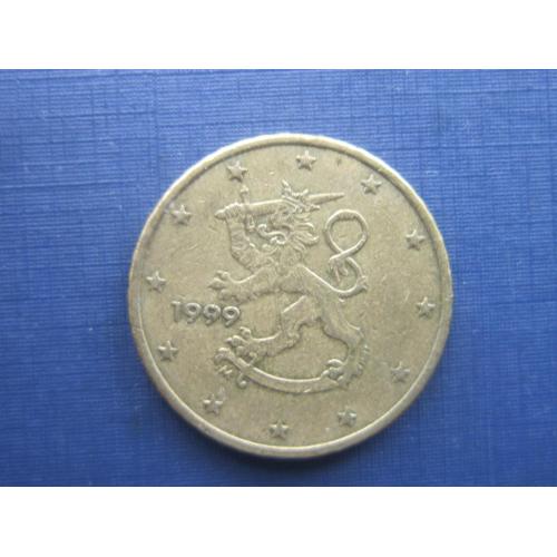 Монета 50 евроцентов Финляндия 1999
