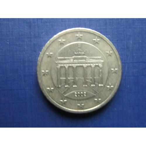 Монета 50 евроцентов Германия 2002 А