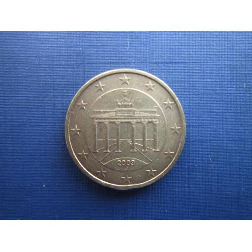 Монета 50 евроцентов Германия 2003 J