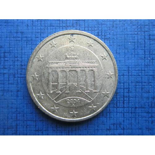 Монета 50 евроцентов Германия 2004 А