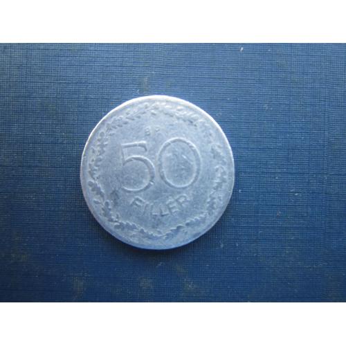 Монета 50 филерів Угорщина 1953 алюміній рідкісна монета як є