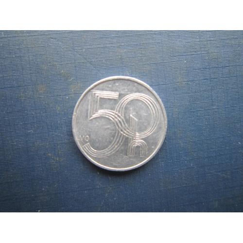 Монета 50 гелерів Чехія 2002